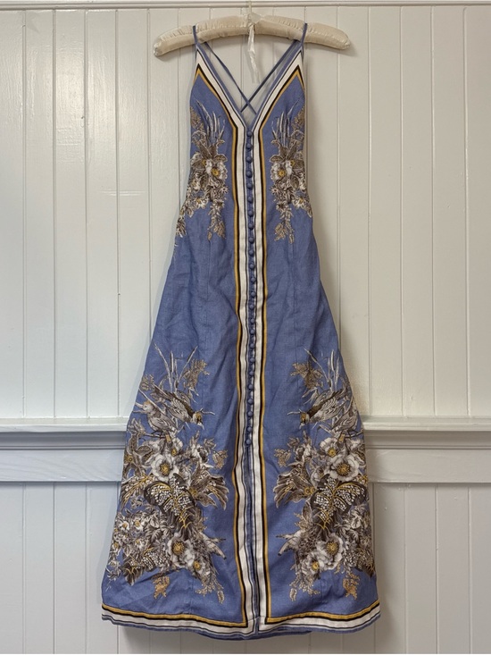 Zimmermann Dresses & Skirts - Zimmermann Ottie Dress in Blue Flora
